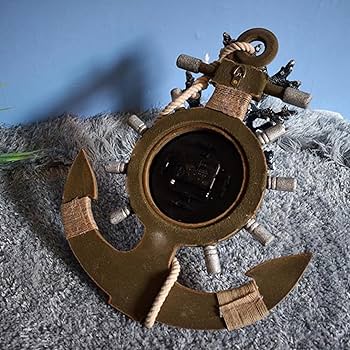 Amazon.co.jp: 船壁時計船手のマリンスタイルのウォールアート